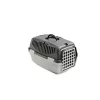 Cage de transport Gulliver 1 avec porte en plastique 48x32x31 cm gris foncé/gris clair STEFANPLAST