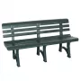 Banc de jardin Olimpia 150x53x77 cm vert BICA