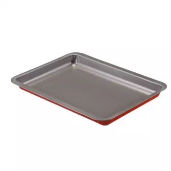 Plaque de cuisson GUARDINI Rossana 39,5 x 30 x 2,5 cm antiadhésive en acier au carbone rectangulaire