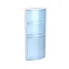 Meuble de salle de bain d'angle TATAY bleu