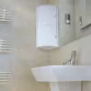 Meuble de salle de bain d'angle TATAY bleu