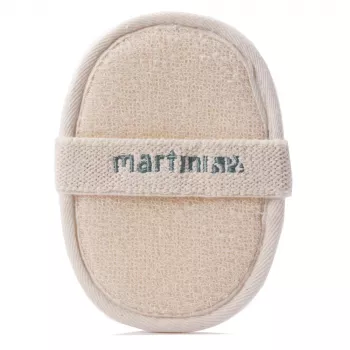 Éponge exfoliante en loofa et coton MARTINI SPA naturelle