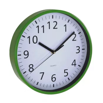Horloge murale ASI COLLECTION Ø25,5 cm verte