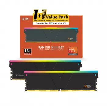 V-Color Manta XSky RGB 16 Go DDR5-6000 CL30 EXPO, module de mémoire, noir