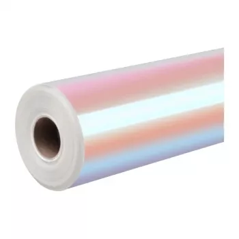 HTVRONT film autocollant holographique, 30,5 cm x 90 cm (rose-violet)