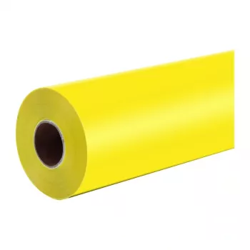 HTVRONT film autocollant mat, 30,5 cm x 180 cm (jaune citron)