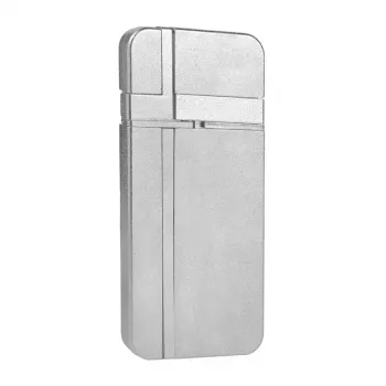 Moule en silicone pour coque iPhone HTVRONT (argent) – moule réutilisable en résine époxy pour dos de coques de téléphone DIY, antiadhésif, flexible, résistant à la chaleur de -40°C à 230°C