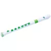 Flûte à bec soprano NUVO Recorder+ blanche et verte, doigté allemand, tonalité de do, plastique ABS, avec étui, tige de nettoyage et tableau de doigtés