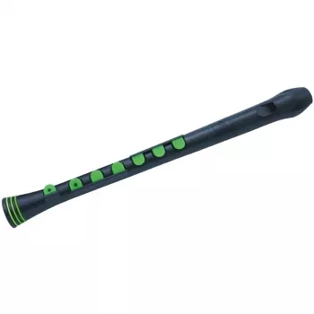 Flûte à bec soprano NUVO Recorder+ NURG320BGR, doigté allemand, noire/verte