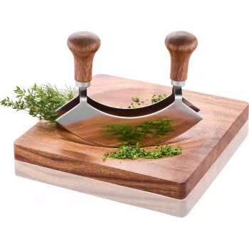 Ensemble de couteaux à hacher GEFU YUMA avec planche