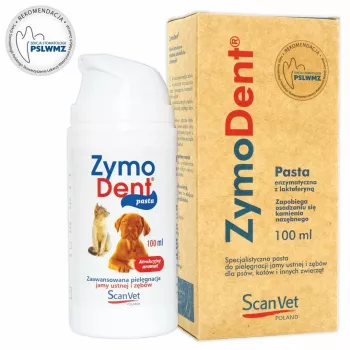 Pâte de soin dentaire enzymatique Scanvet Zymodent pour chiens et chats, 100 ml