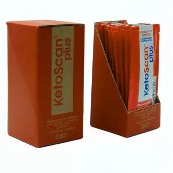 SCANVET KETOSCAN PLUS complément alimentaire liquide pour bovins, ovins et caprins – 10 sachets x 20 ml