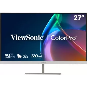 Écran de bureau ViewSonic VP2766-2K-W 27 pouces QHD IPS 120 Hz USB-C, blanc