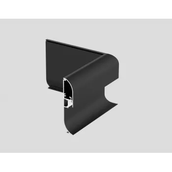 Synergy 21 LED profil U ALU1580 connecteur d'angle extérieur 90°, noir S21-LED-PR2500153