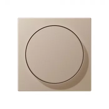 Plaque centrale avec bouton rotatif Jung A Serie, champagne (A1740CH)