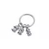 Troika KR17-18/MA porte-clés en aluminium coulé argenté avec figurine