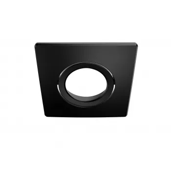 Anneau de collerette orientable carré Synergy 21 LED Morpheus 68, noir S21-LED-24V26016
