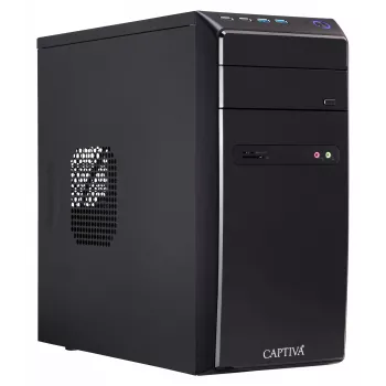 PC de bureau Captiva Business/Office R10-0510 (Ryzen 7 5700G, 32 Go de RAM, SSD 500 Go + HDD 4 To, WiFi 6, Windows 11 Home)