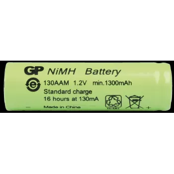 GP Batteries NH GP 130AAM pile rechargeable NiMH AA 1300 mAh lot de 1