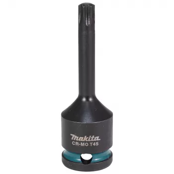 Makita Impact Black douille Torx 1/2 inch T45, 78 mm (E-19825)