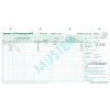 Formulaires de protocole de stockage et de mouvement BOI, 50 feuilles, A4, blanc (9206-00235N)