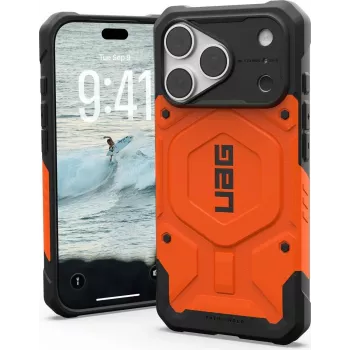 Coque MagSafe UAG Urban Armor Gear Pathfinder pour Apple iPhone 18 Pro/17 Pro - orange 114583119797