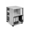 Chariot multifonction DURABLE 74/59 ouvert 528x737x592 mm gris clair