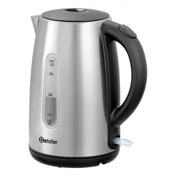 Bartscher 200095 1.7L Stainless Steel Cordless Kettle 2200W Silver