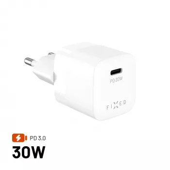 Fixed Mini chargeur USB-C GaN 30W - noir