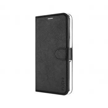 Étui à rabat Fixed Opus Book pour Xiaomi Redmi Note 15 Pro 5G - cuir, noir