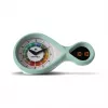 Réveil analogique et numérique Kidywolf turquoise