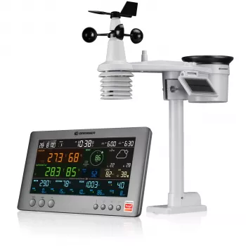 Station météo professionnelle connectée Bresser Smart Tuya avec capteur 7-en-1