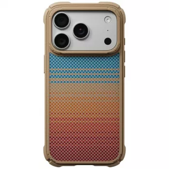 Coque PITAKA Cairn California Dream01 pour iPhone 18 Pro / 17 Pro - Sunset