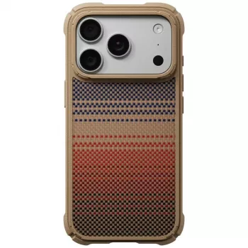 Coque PITAKA Cairn pour iPhone 18 Pro / 17 Pro - Sunset