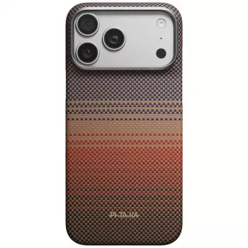 Coque PITAKA Edge pour iPhone 18 Pro Max / 17 Pro Max - Sunset