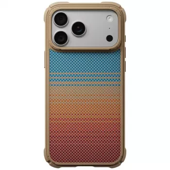 Coque PITAKA Cairn California Dream01 pour iPhone 18 Pro Max / 17 Pro Max - Sunset