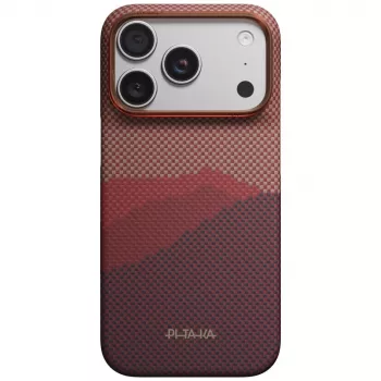 Coque PITAKA Edge Case Over the Horizon MagSafe pour iPhone 18 Pro / 17 Pro - Autumn Dusk