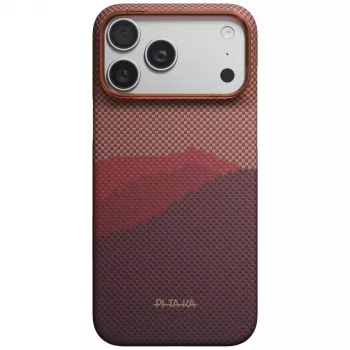 Coque PITAKA Edge Case Over the Horizon MagSafe pour iPhone 18 Pro Max / 17 Pro Max - Autumn Dusk