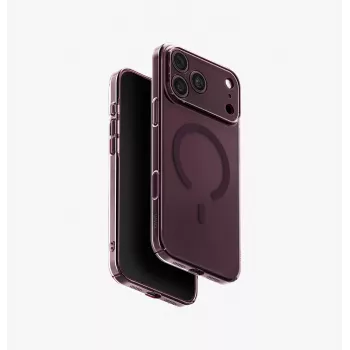 Coque de charge UNIQ Airsuit MagClick pour iPhone 18 Pro Max / 17 Pro Max - bordeaux