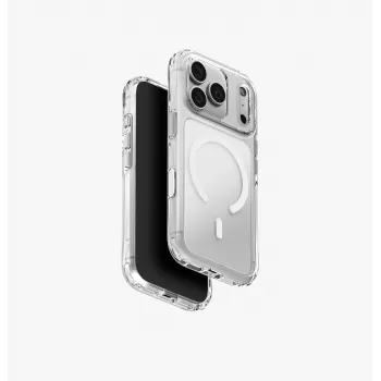 Coque de charge transparente UNIQ LifePro Xtreme Magclick pour iPhone 18 Pro / 17 Pro