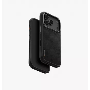 Coque de charge UNIQ Keva MagClick pour iPhone 18 Pro / 17 Pro, noire