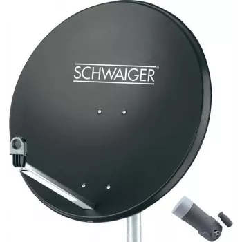 Système SAT SCHWAIGER 80 cm 1 participant Single-LNB anthracite