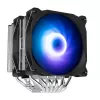 Zalman CNPS12X BP ARGB Dual Tower CPU Cooler, 2x120mm PWM Fans, Black