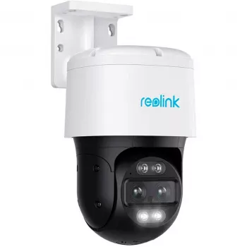 Caméra IP PoE à double objectif Reolink TrackMix Series P760 4K avec suivi auto-zoom, vision nocturne couleur, extérieur/intérieur