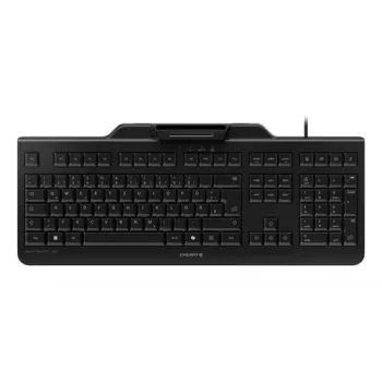 Clavier filaire Cherry SMART BOARD 1150 avec lecteur de carte à puce, USB, disposition allemande (QWERTZ), noir