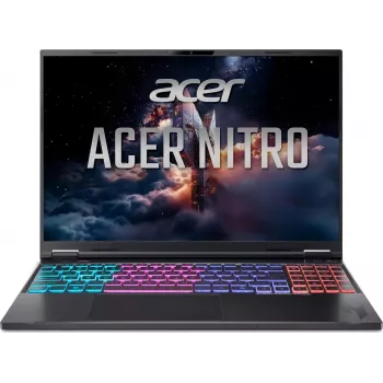 Ordinateur portable gaming Acer Nitro 16 AN16-A91-R6D7 16 pouces WQXGA 240 Hz – AMD Ryzen 9 9955HX3D, 16 Go de RAM, SSD 1 To, NVIDIA GeForce RTX 5070 Ti, Linux
