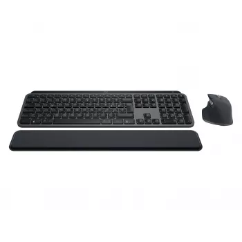 Logitech MX Keys S Combo Ensemble clavier et souris sans fil, disposition italienne, graphite