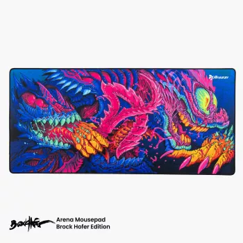 Arozzi Tapis de souris XL Zona 90x42 cm Grime Dweller