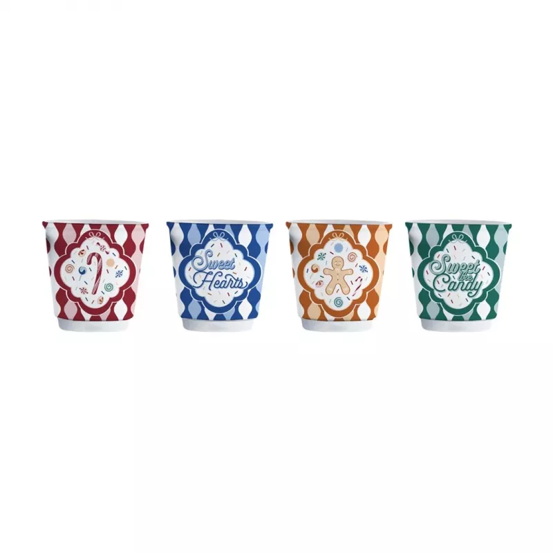 Ensemble de 4 tasses Bialetti NCANDY010