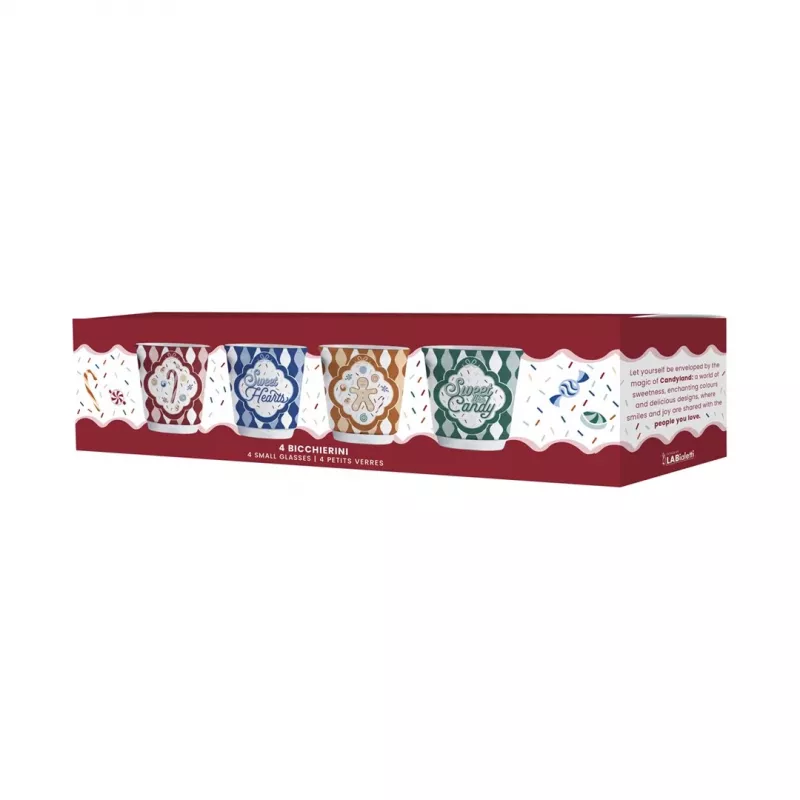 Ensemble de 4 tasses Bialetti NCANDY010